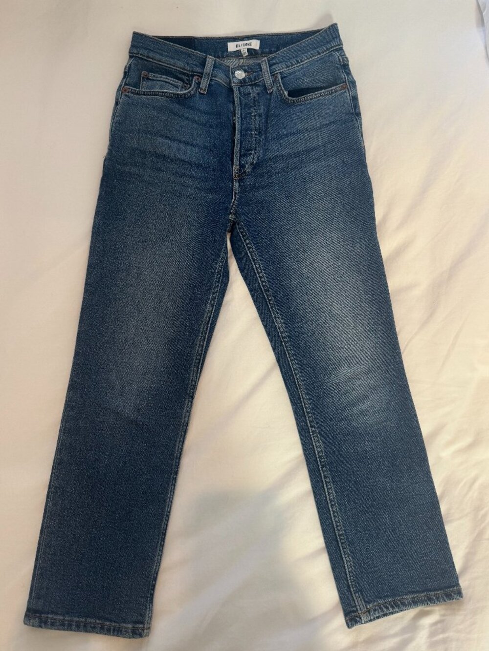 Redone Jeans, Blue Denim Wash, Size 26
